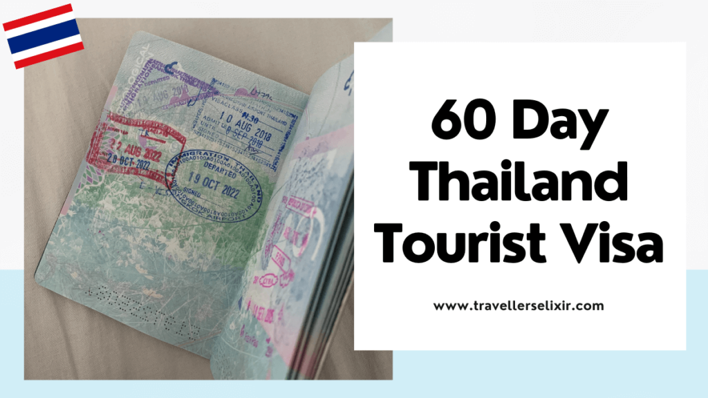 new tourist visa thailand