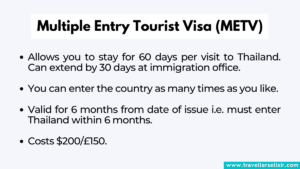 thailand 60 day tourist visa uk